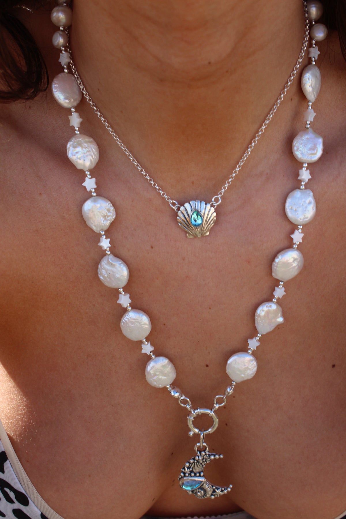 Collar concha mística