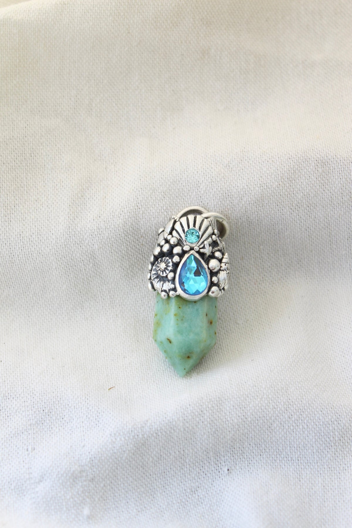 Amuleto Atlantis crisoprasa