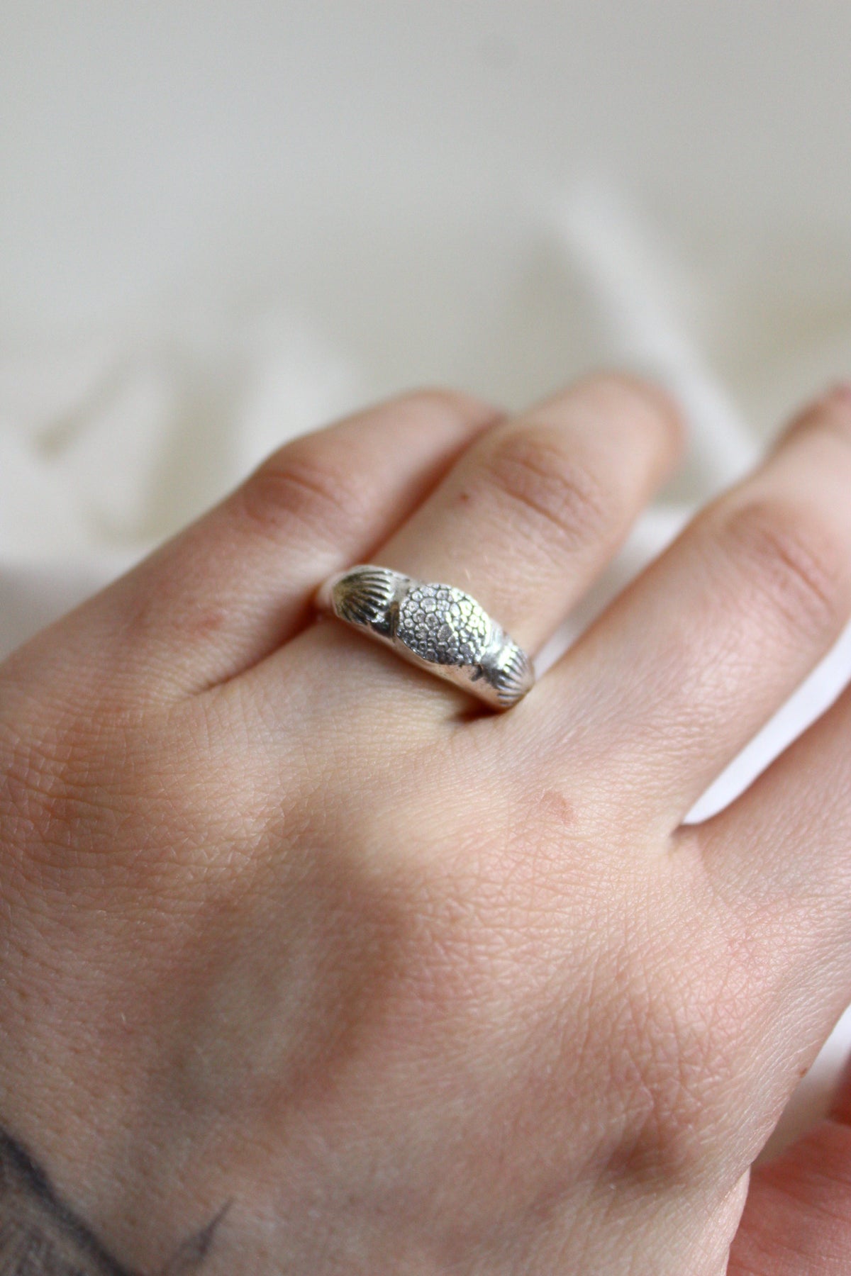 ANILLO HUELLAS “MAR”