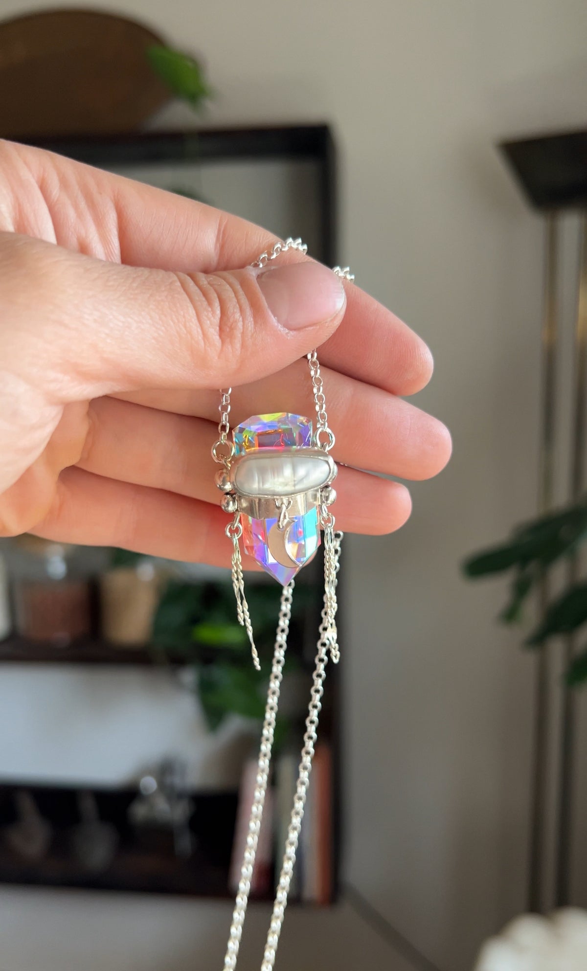 Amuleto místico perla