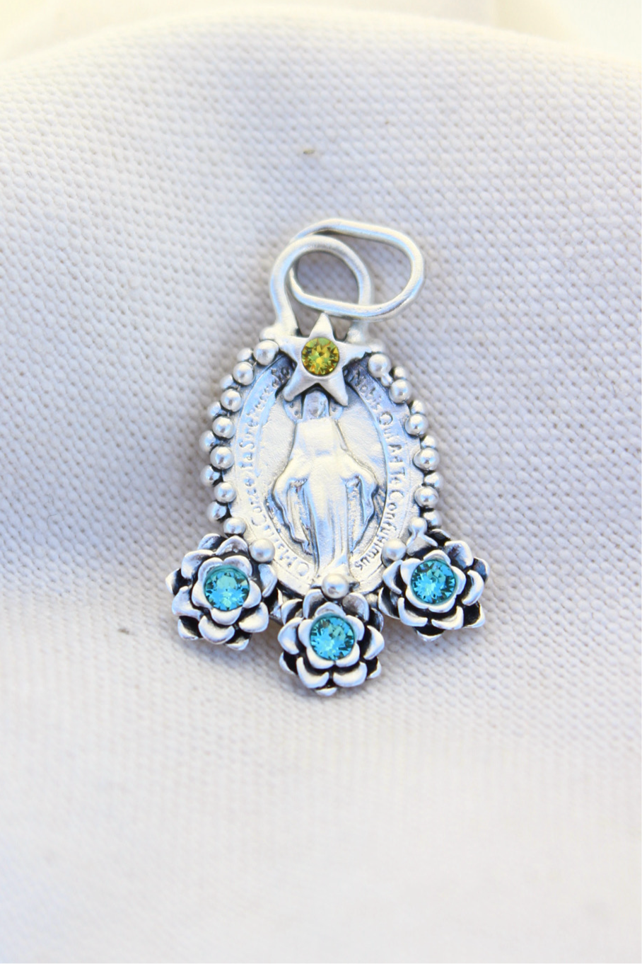 Collar Virgen de los milagros M #11