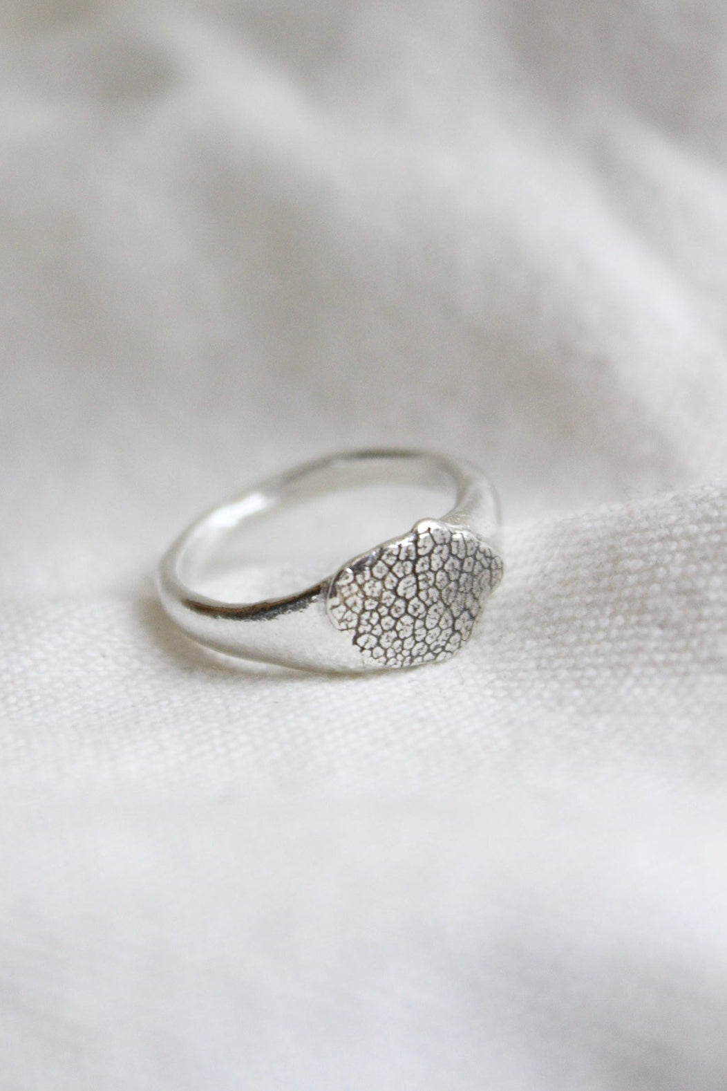 ANILLO HUELLA “OVAL” orgánico