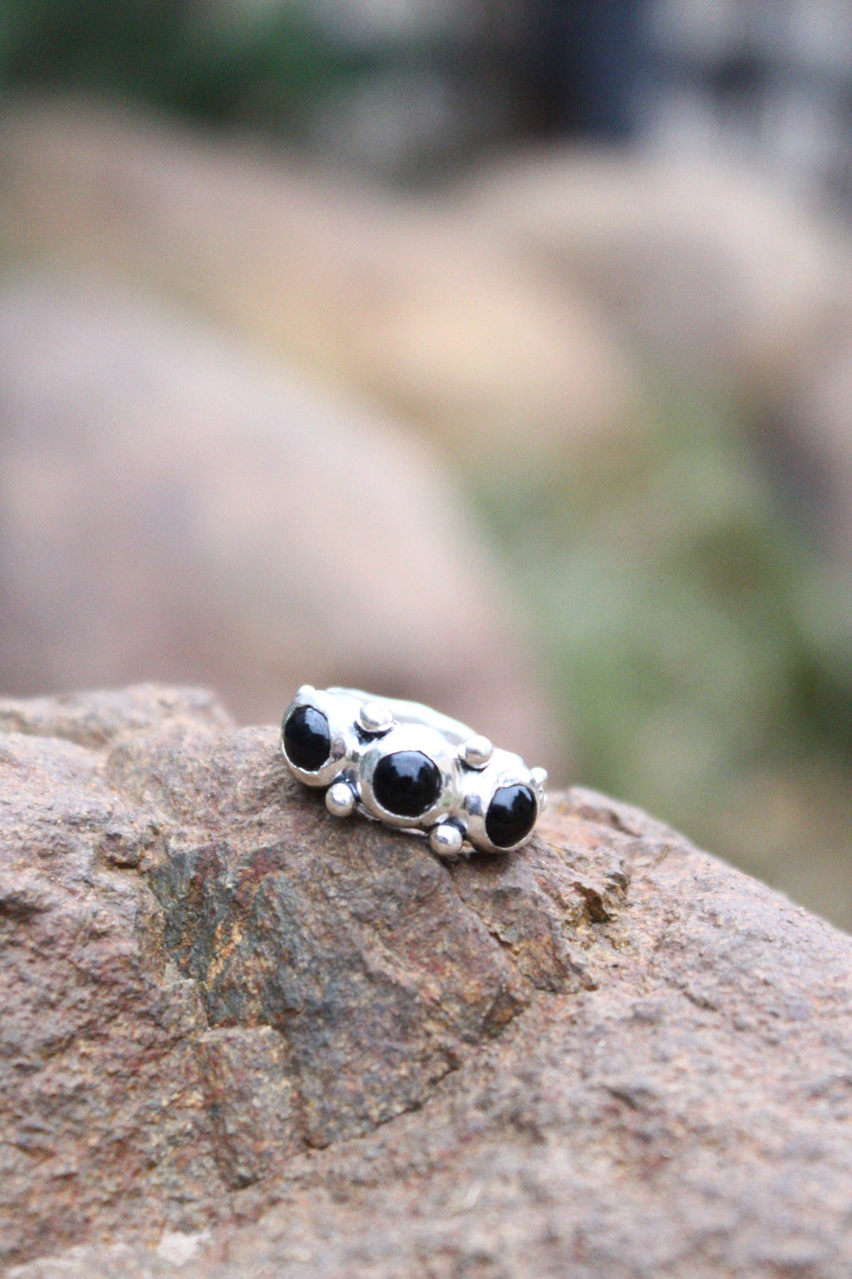 Anillo LAS TRES MARÍAS ónix