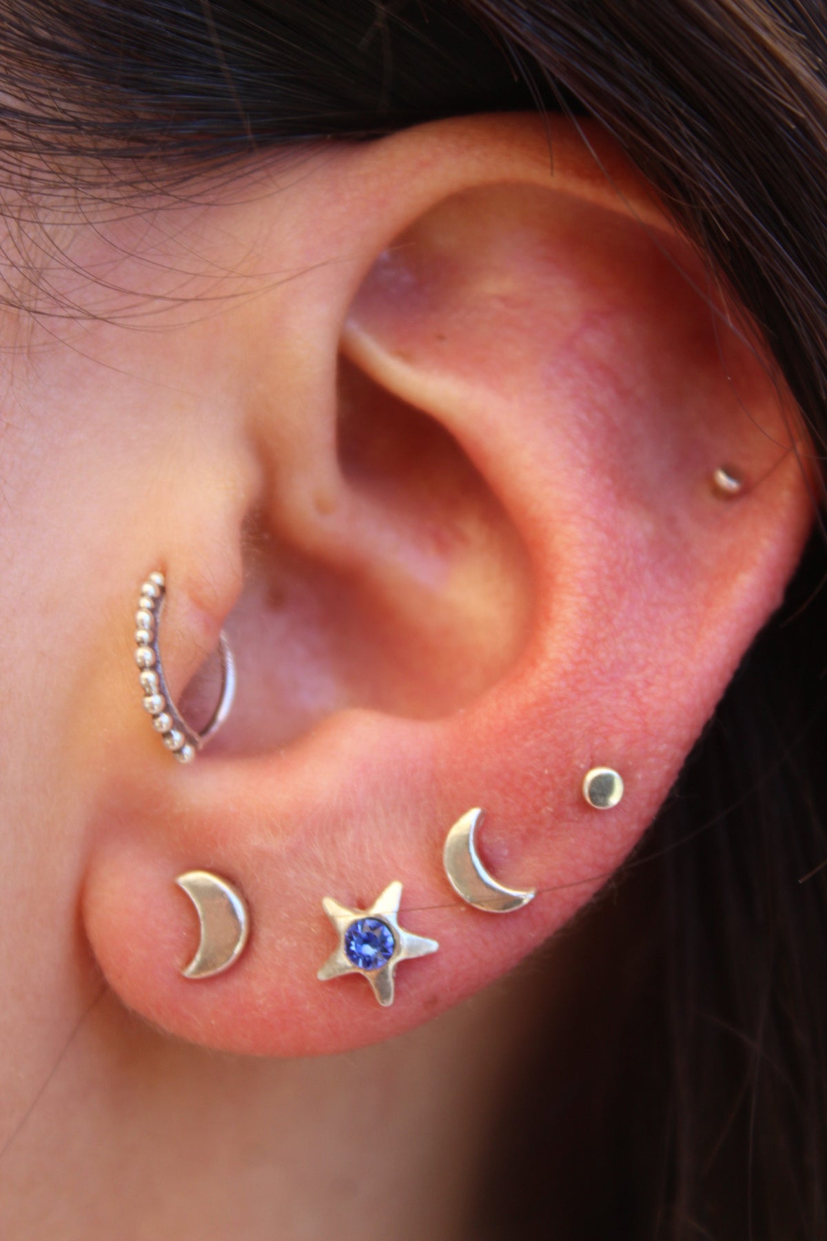 Aros petit cristal Swaroski (pack 8)