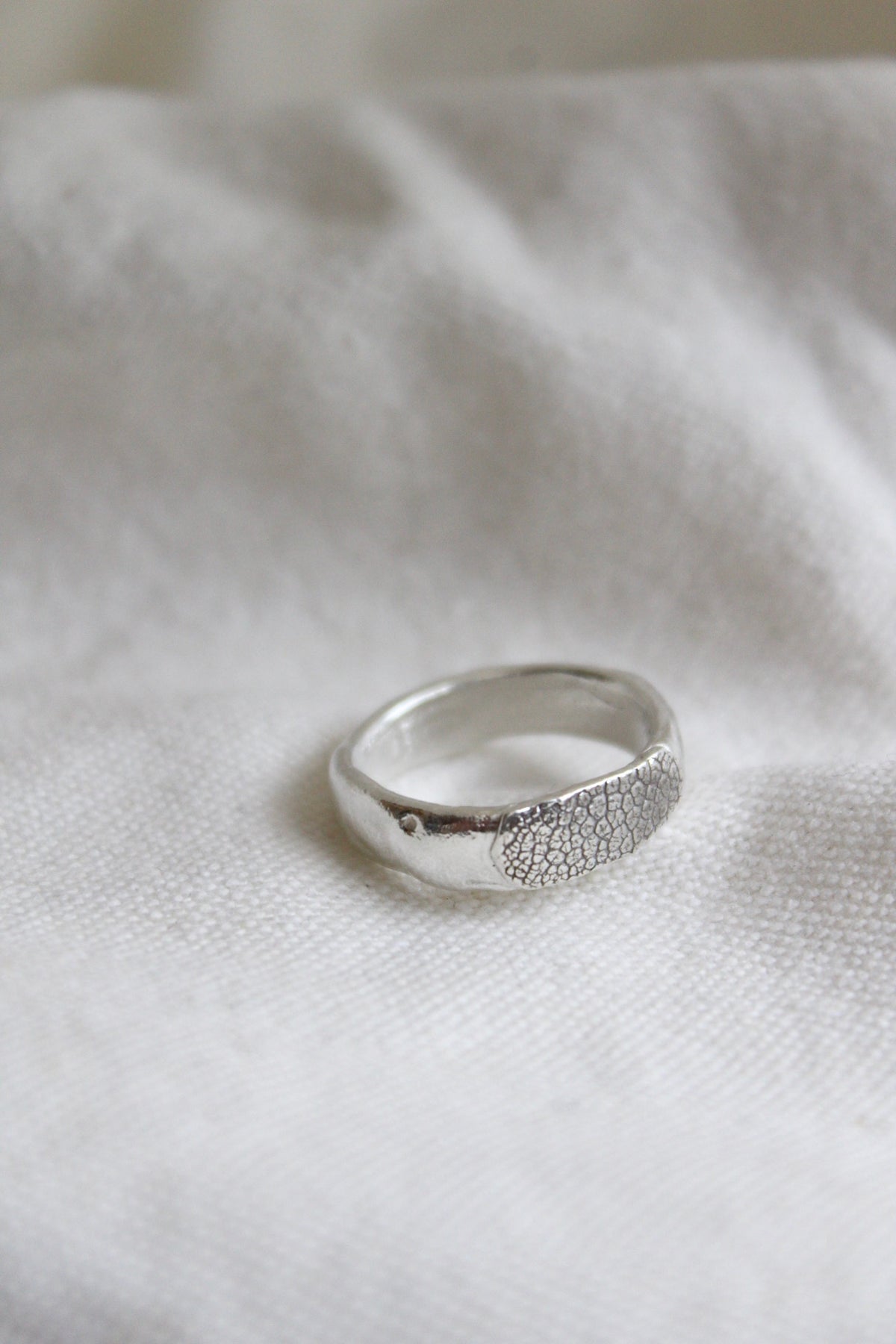 ANILLO HUELLA “CINTA” grueso