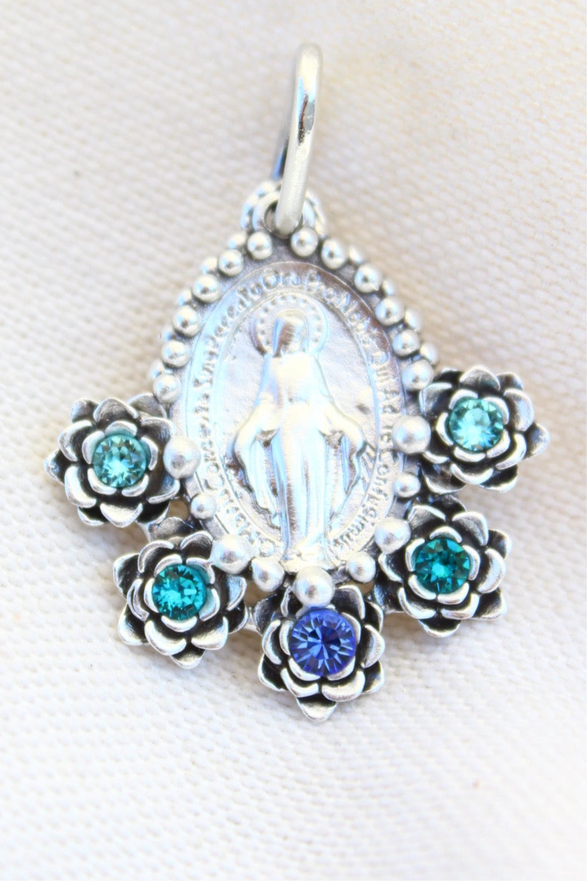 Collar Virgen de los milagros M #1