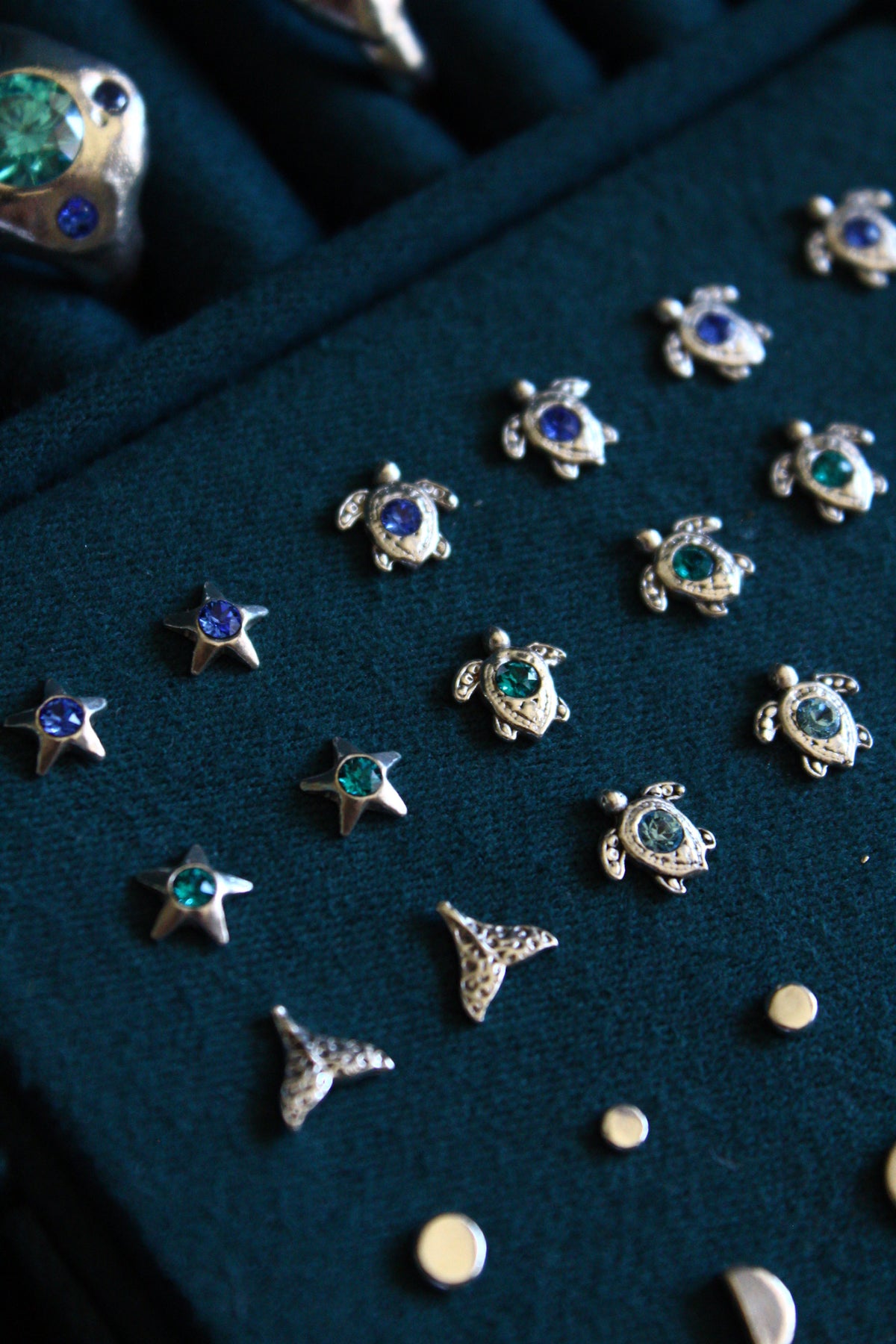 Aros petit cristal Swaroski (pack 8)