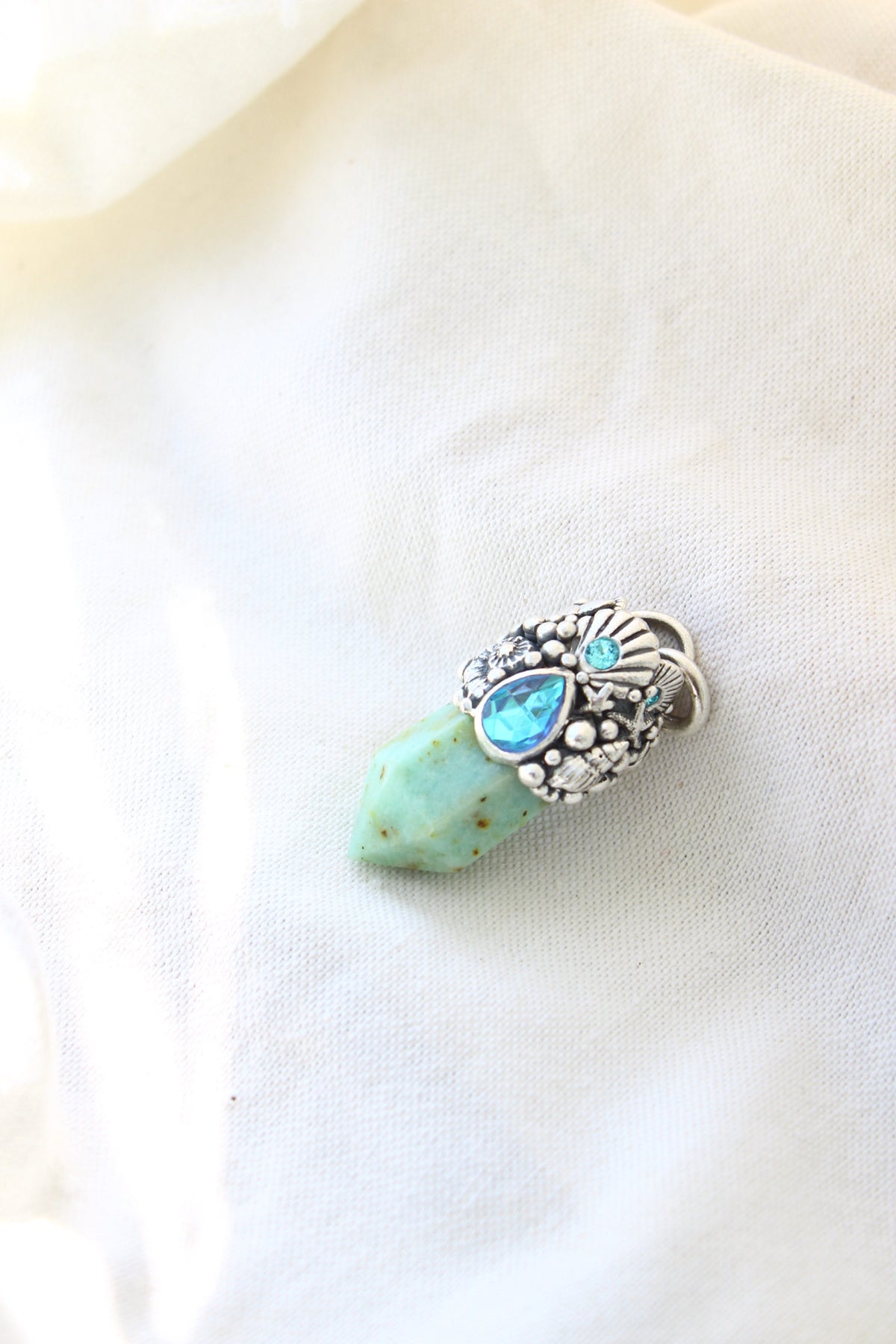 Amuleto Atlantis crisoprasa