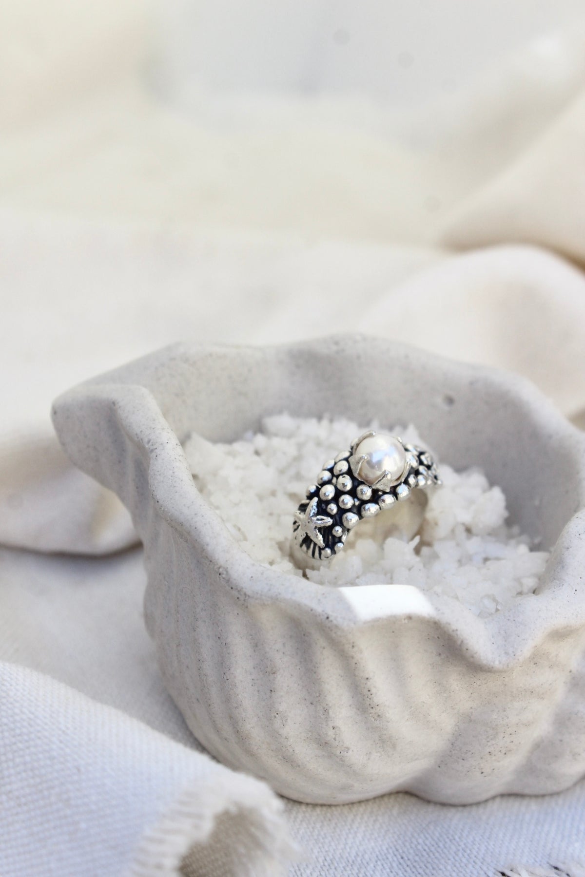 Anillo “LA PERLA” estrella