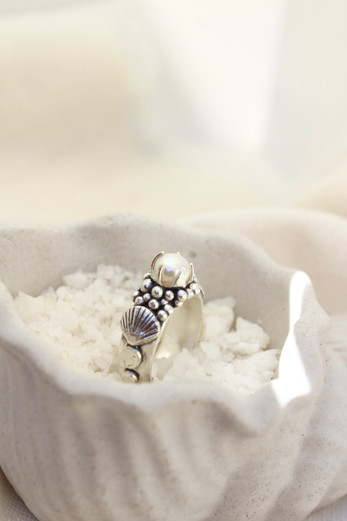 Anillo LA PERLA concha