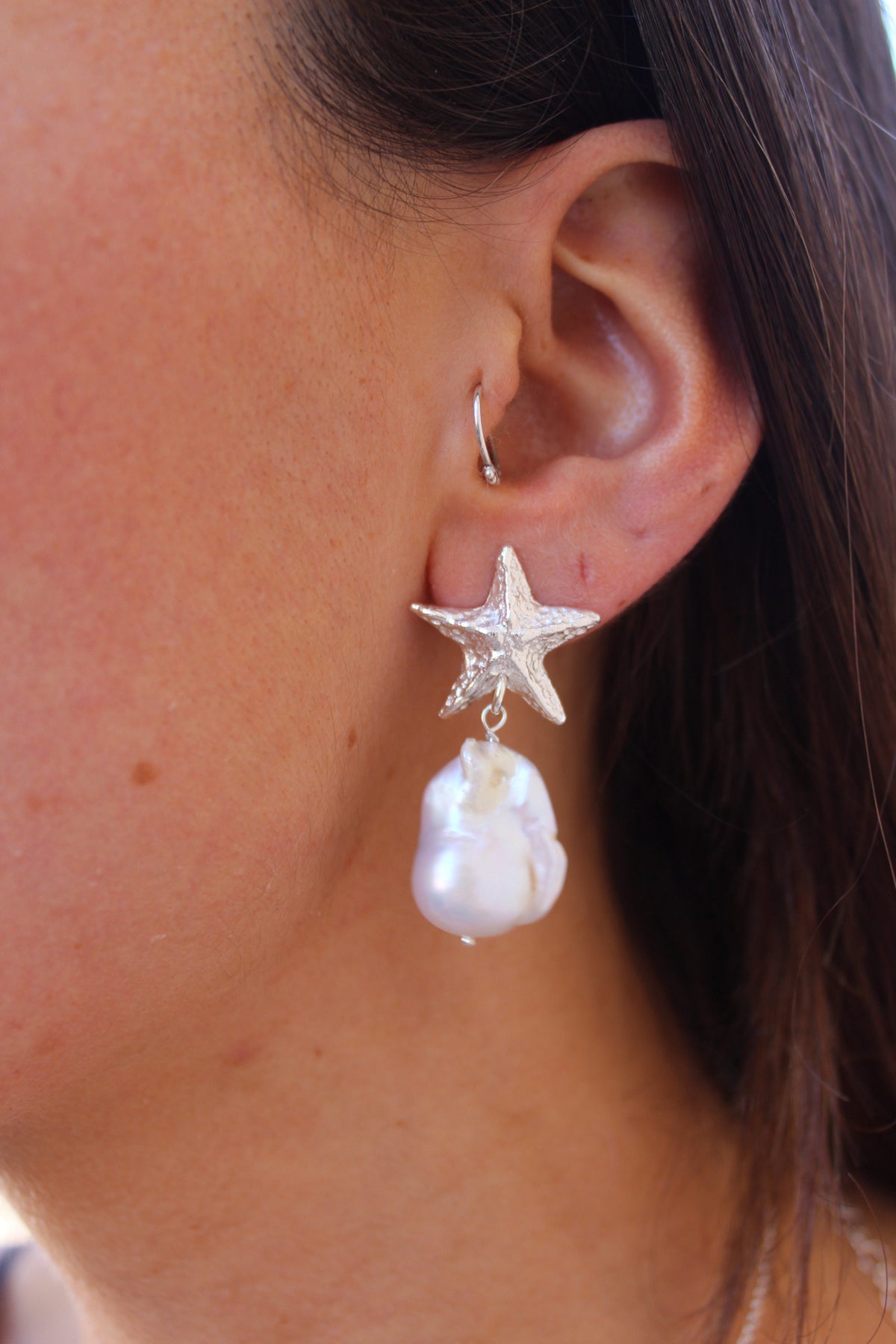 Aros estrella barroca