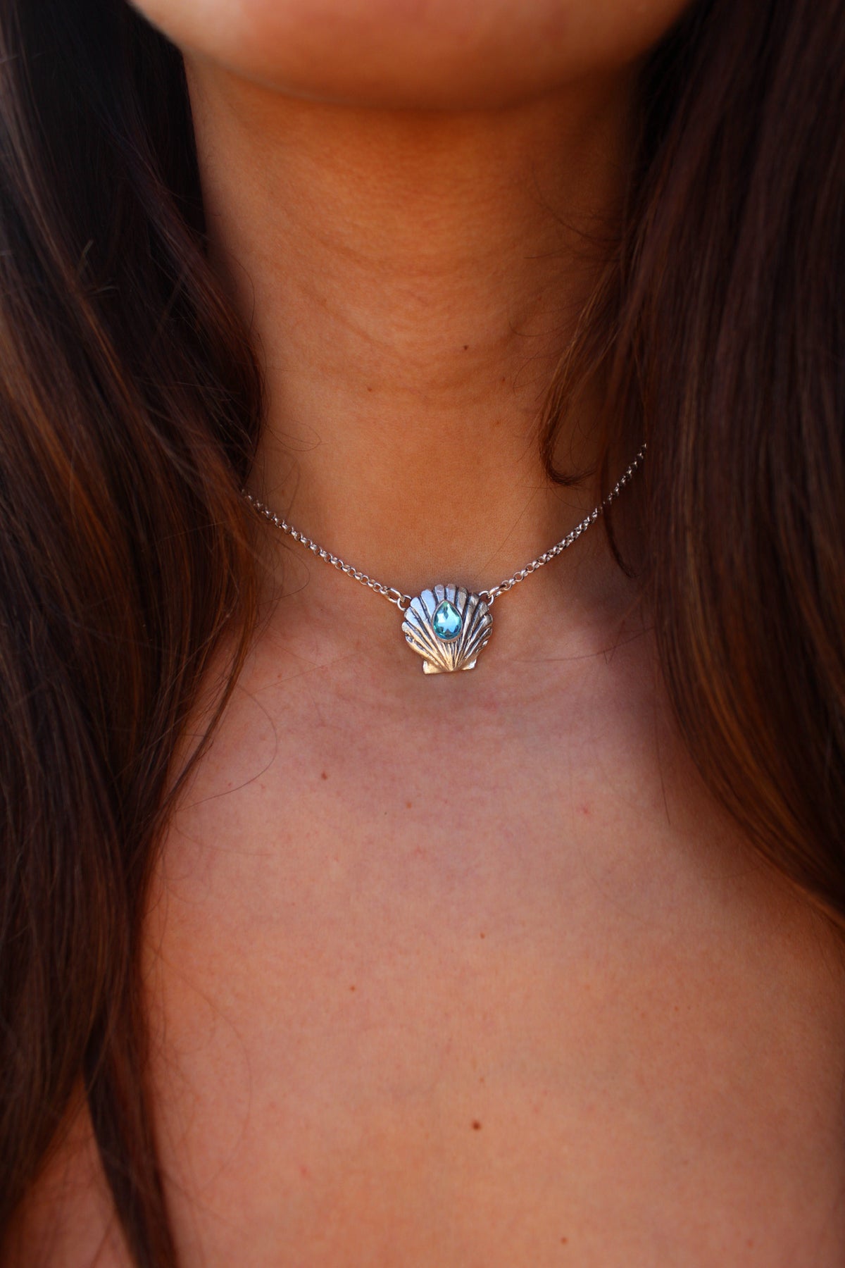 Collar concha mística