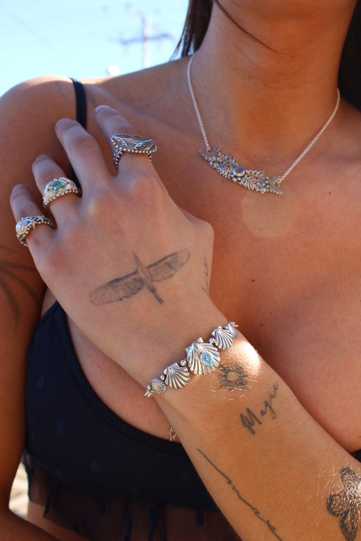 Pulsera conchas Mistic