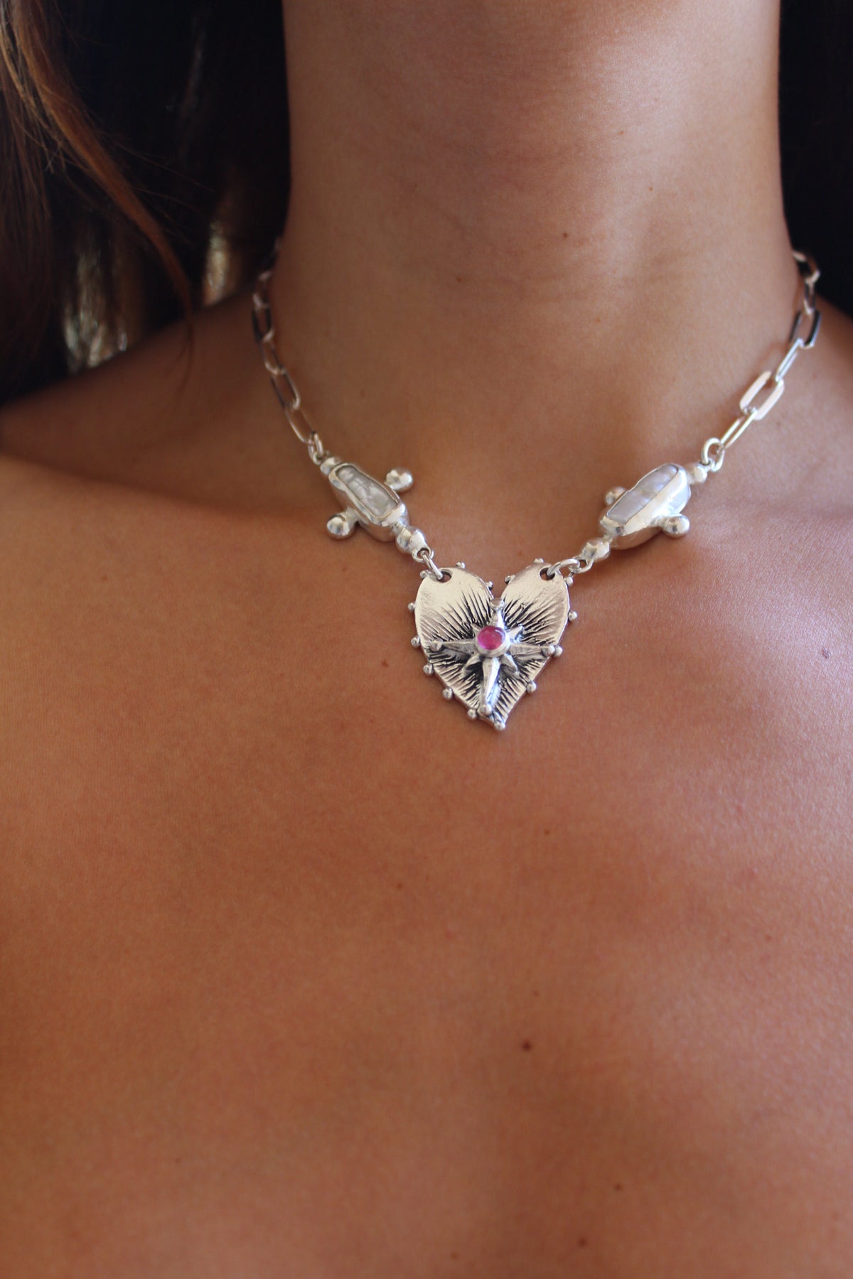 Collar corazón guía Maxi