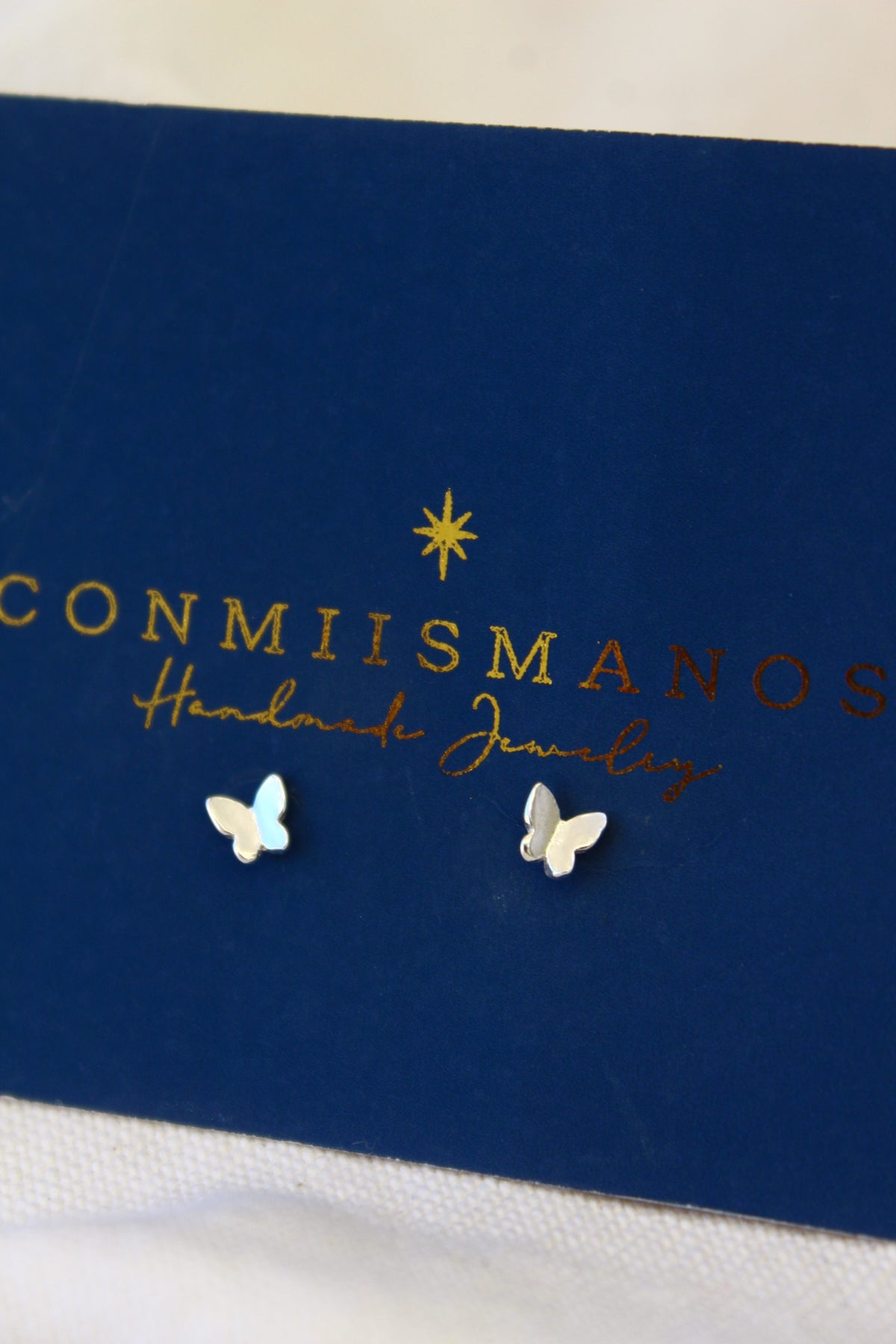 Aros mariposa petit (par)