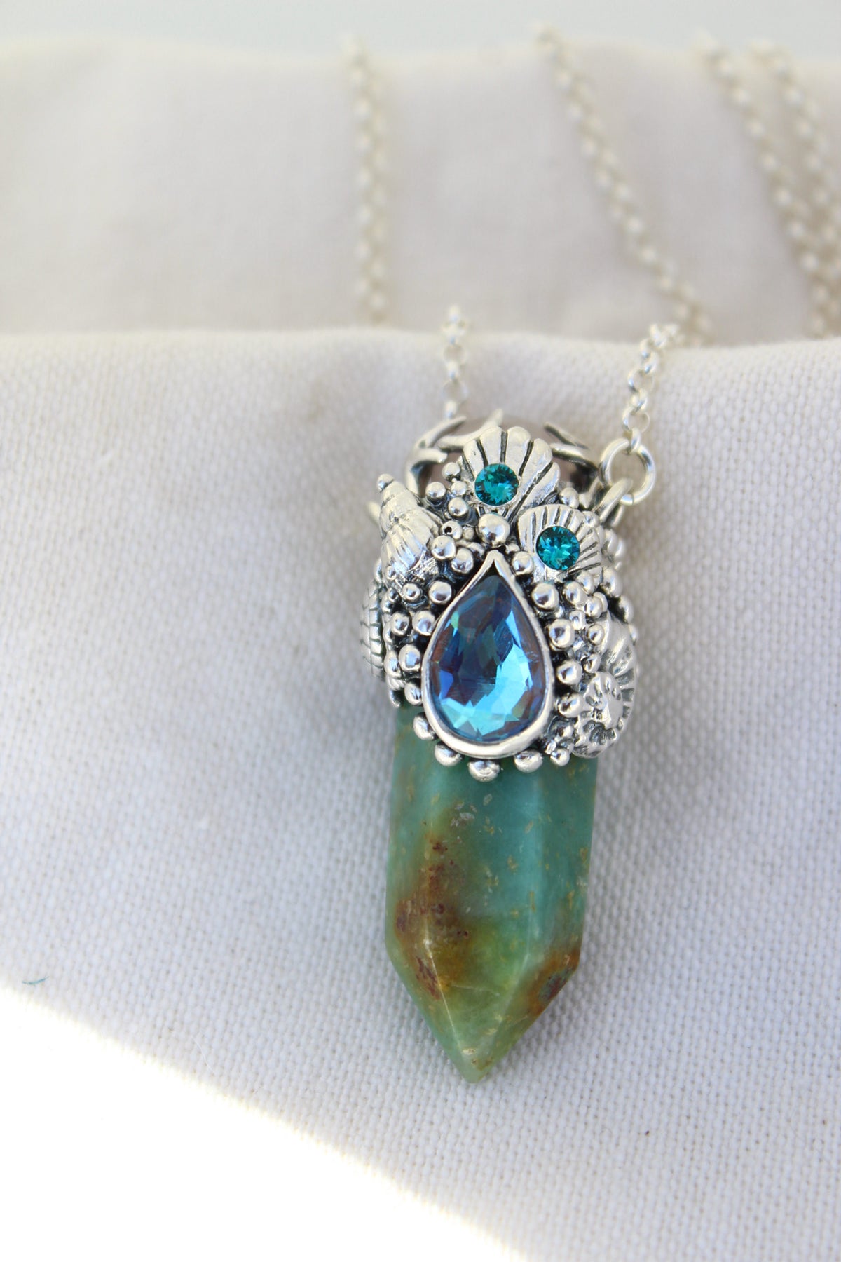 Amuleto crisoprasa tortu