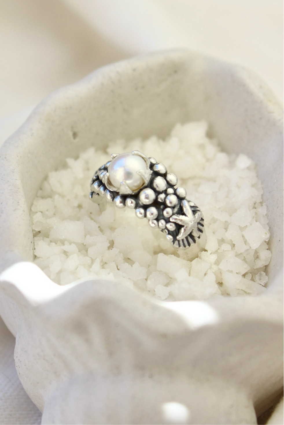 Anillo “LA PERLA” estrella