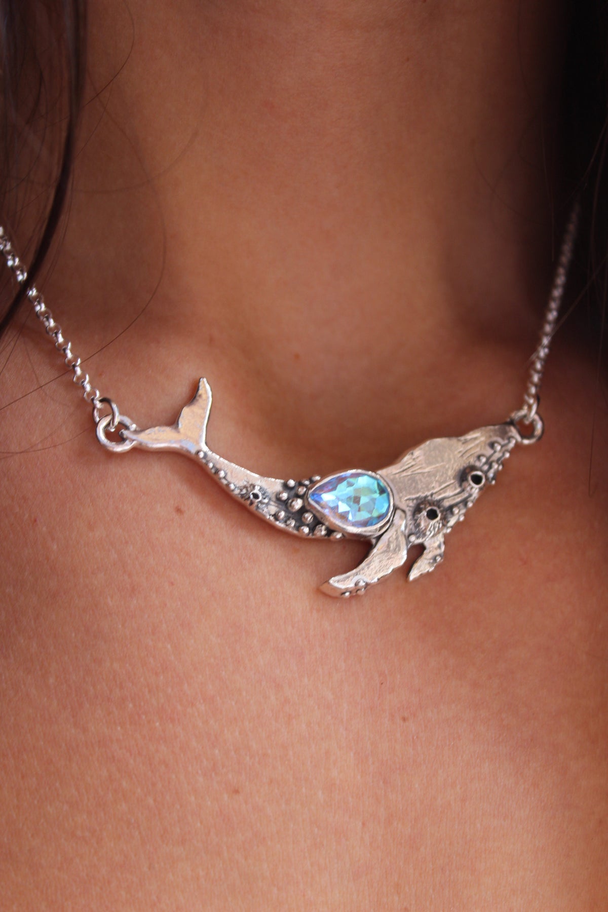 Ballena Atlantis cuarzo místico mi