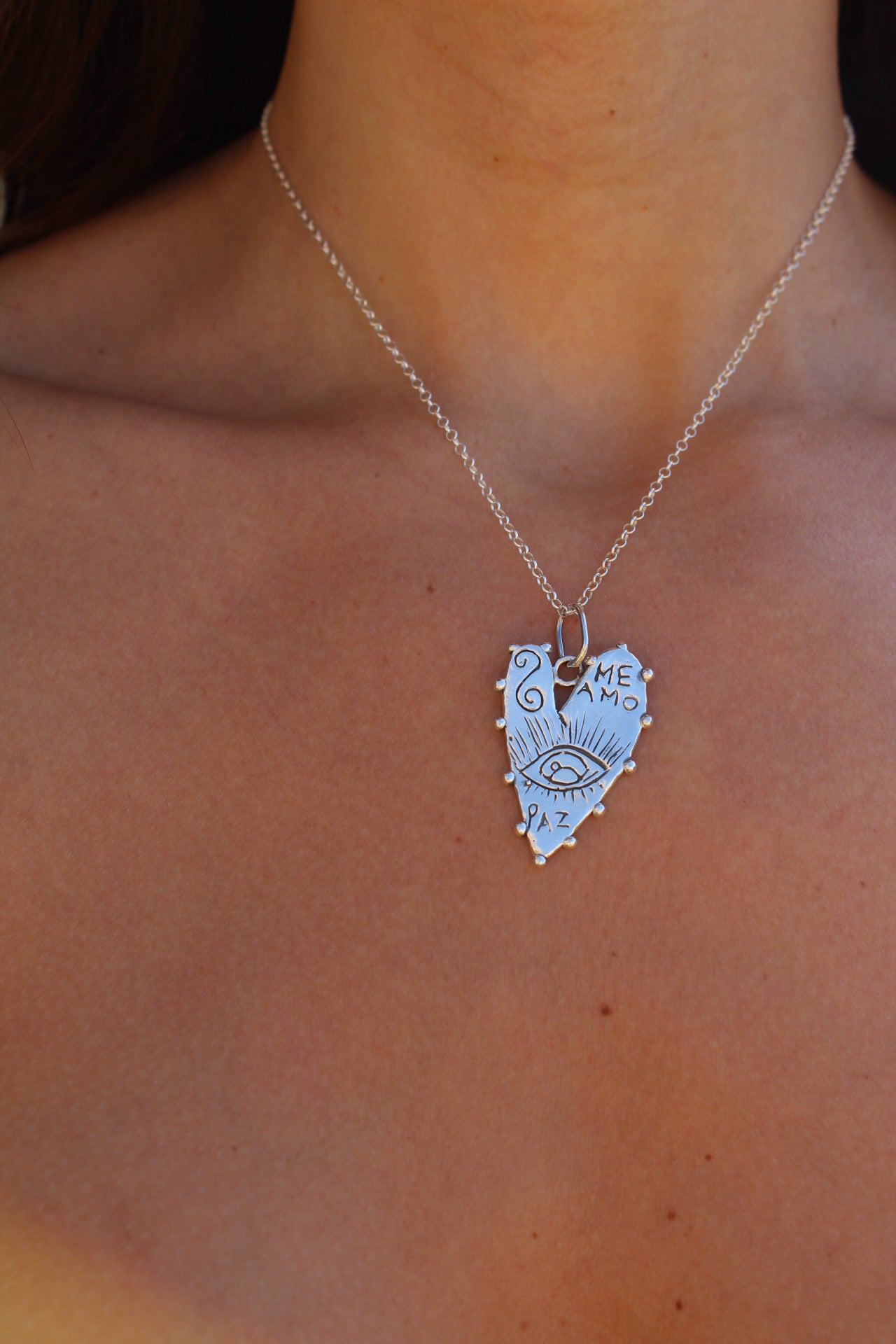 Collar corazón ME AMO