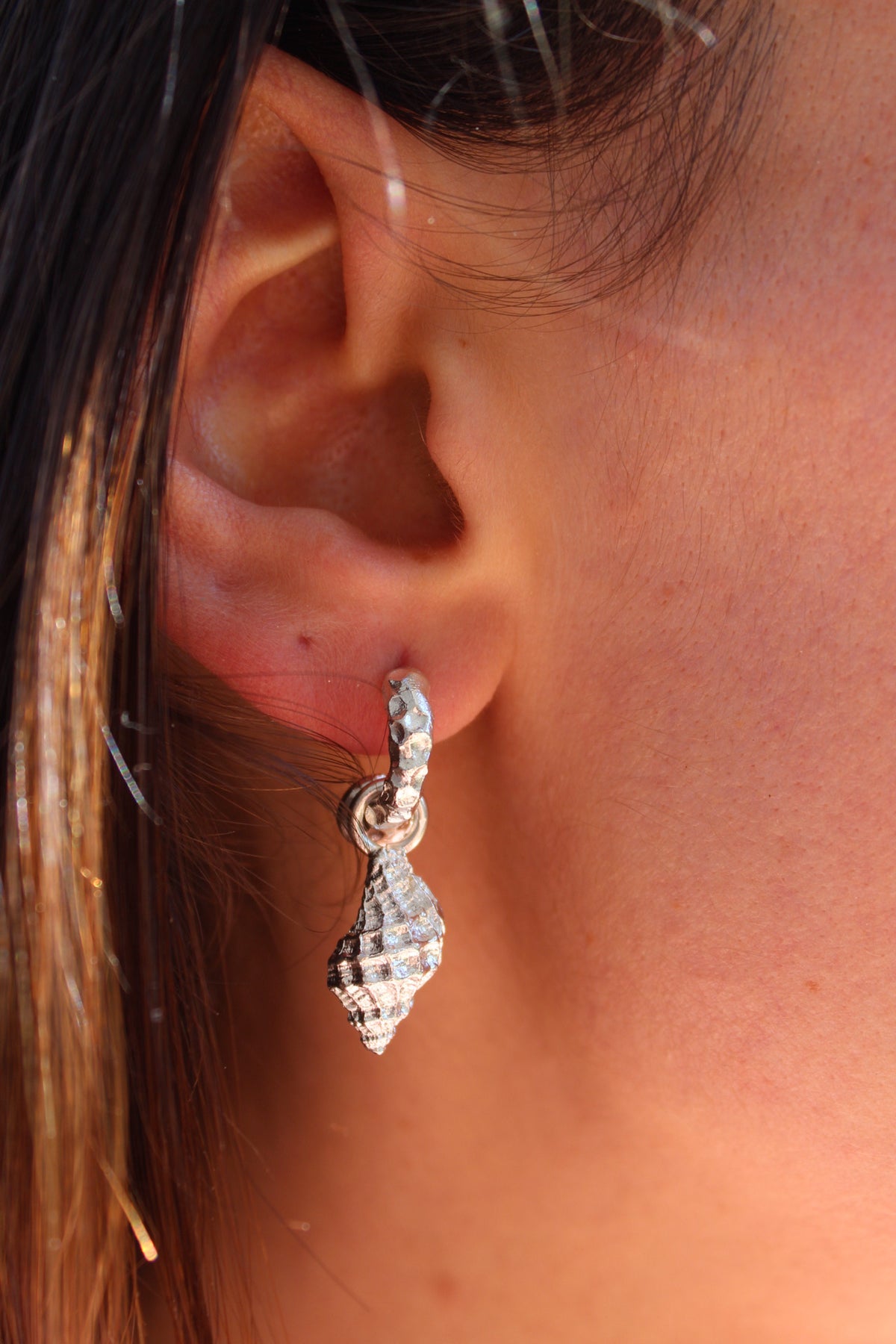 Aros argolla caracola