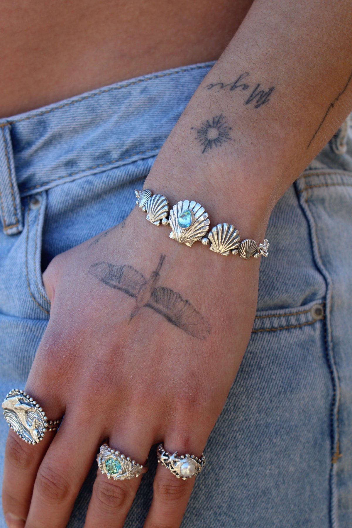 Pulsera conchas Mistic