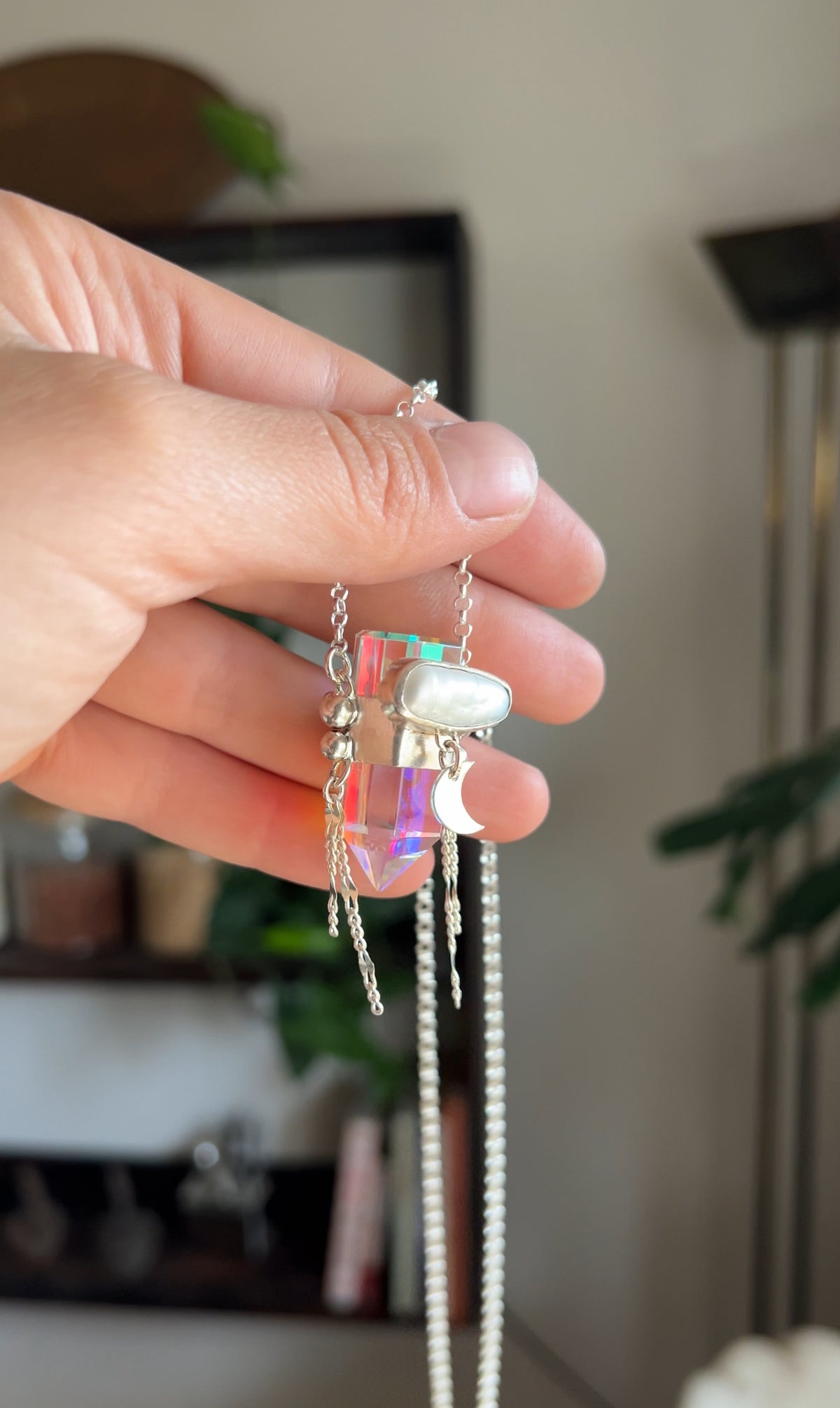 Amuleto místico perla