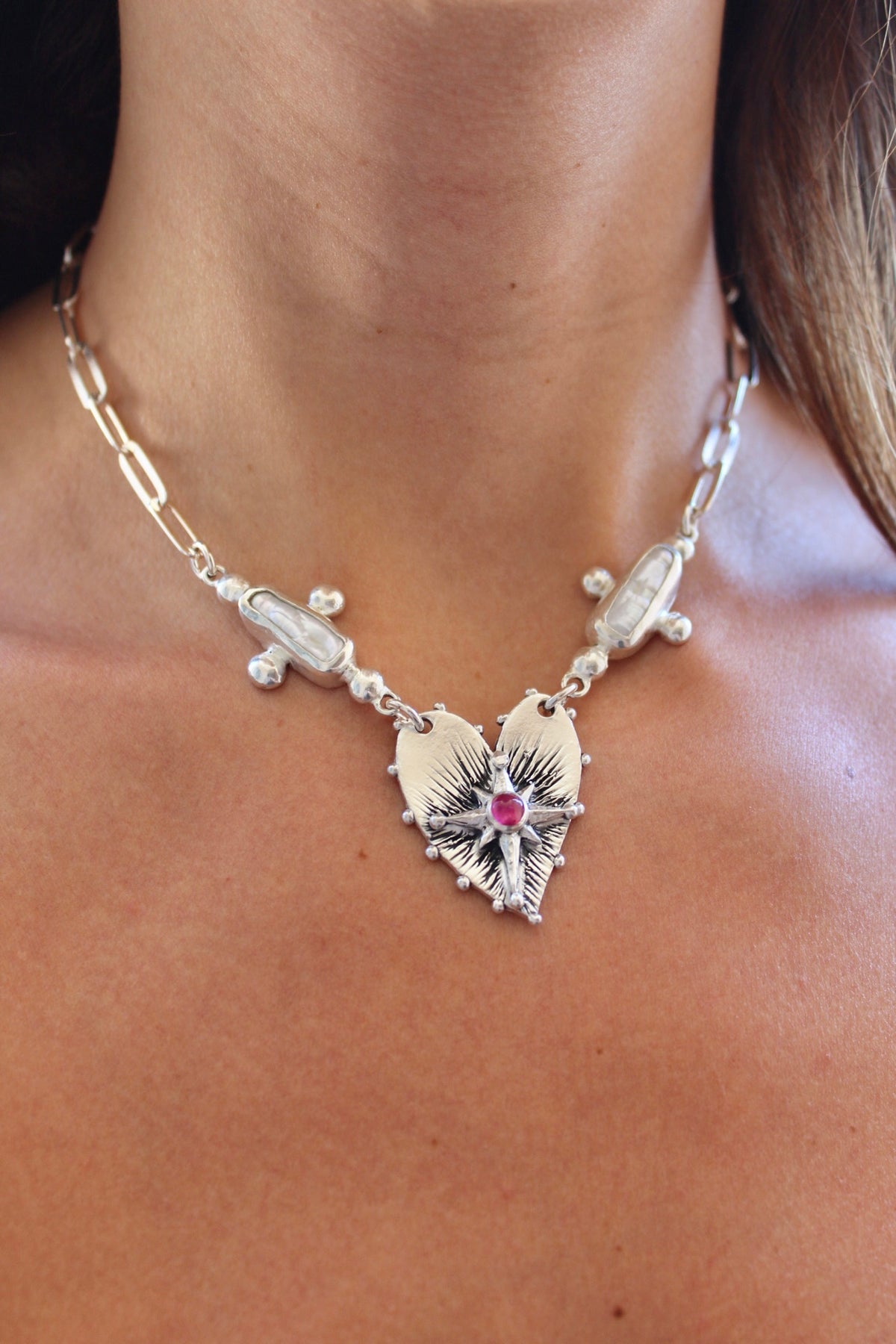 Collar corazón guía Maxi