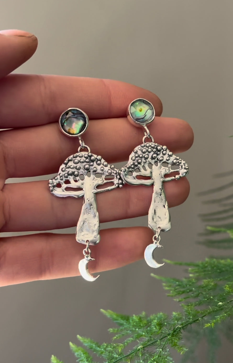 Aros hongitos mágico con abalon