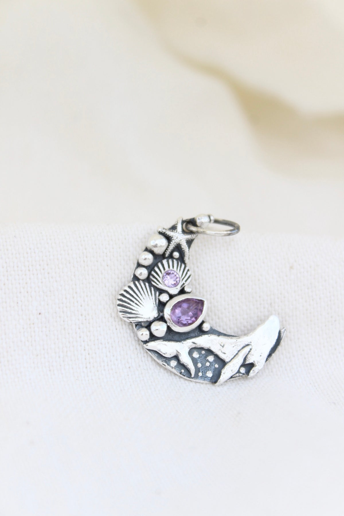 Collar Luna di Atlantis “MAREA” amatista