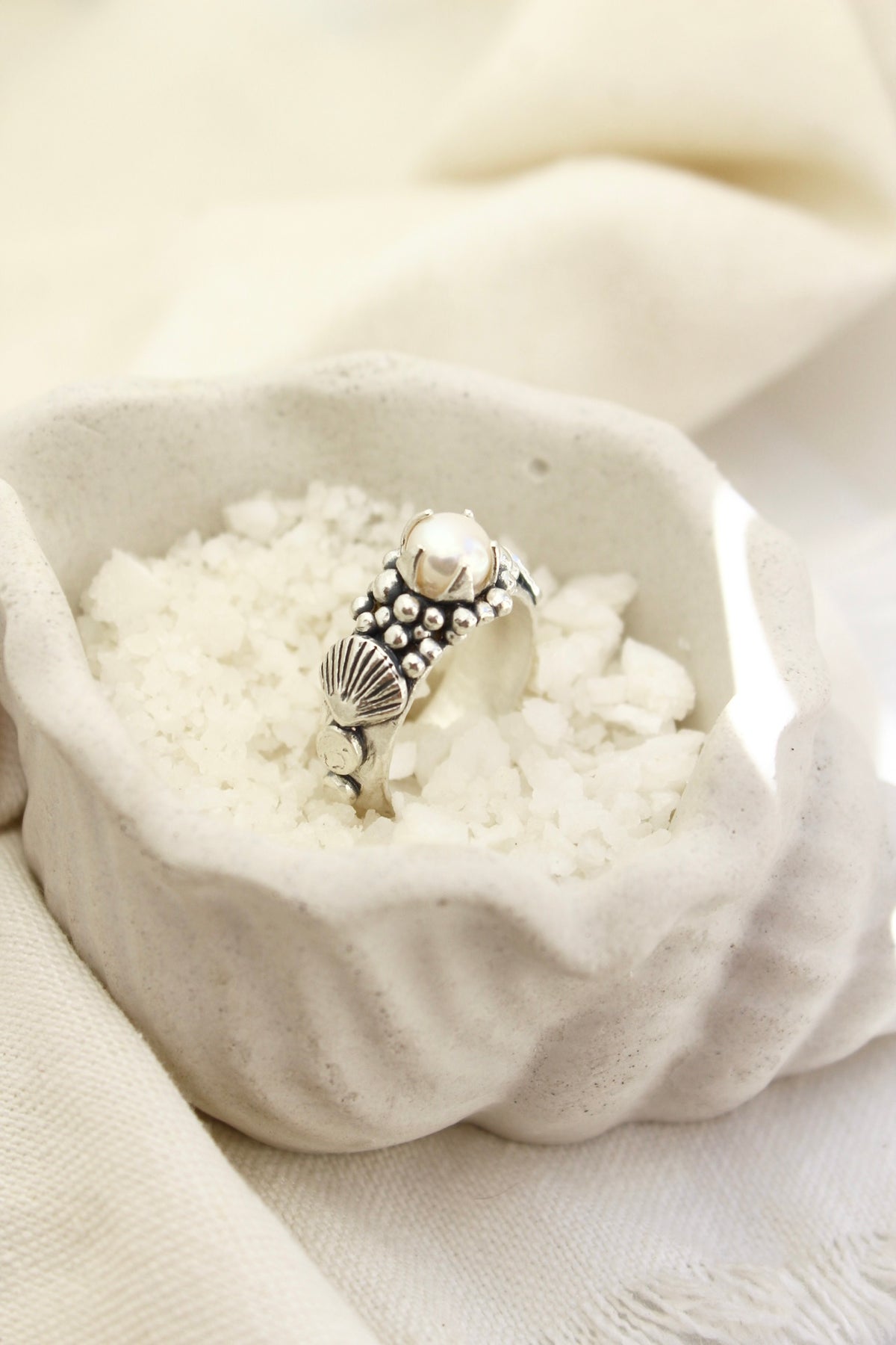 Anillo LA PERLA concha