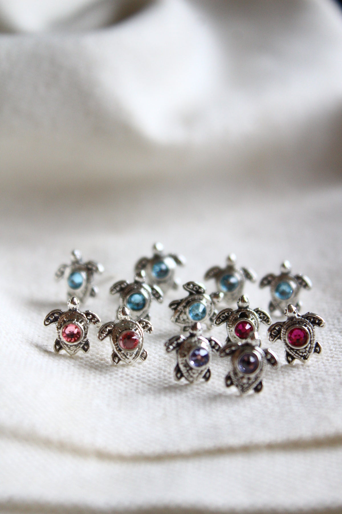 Aros tortu petit cristal celeste