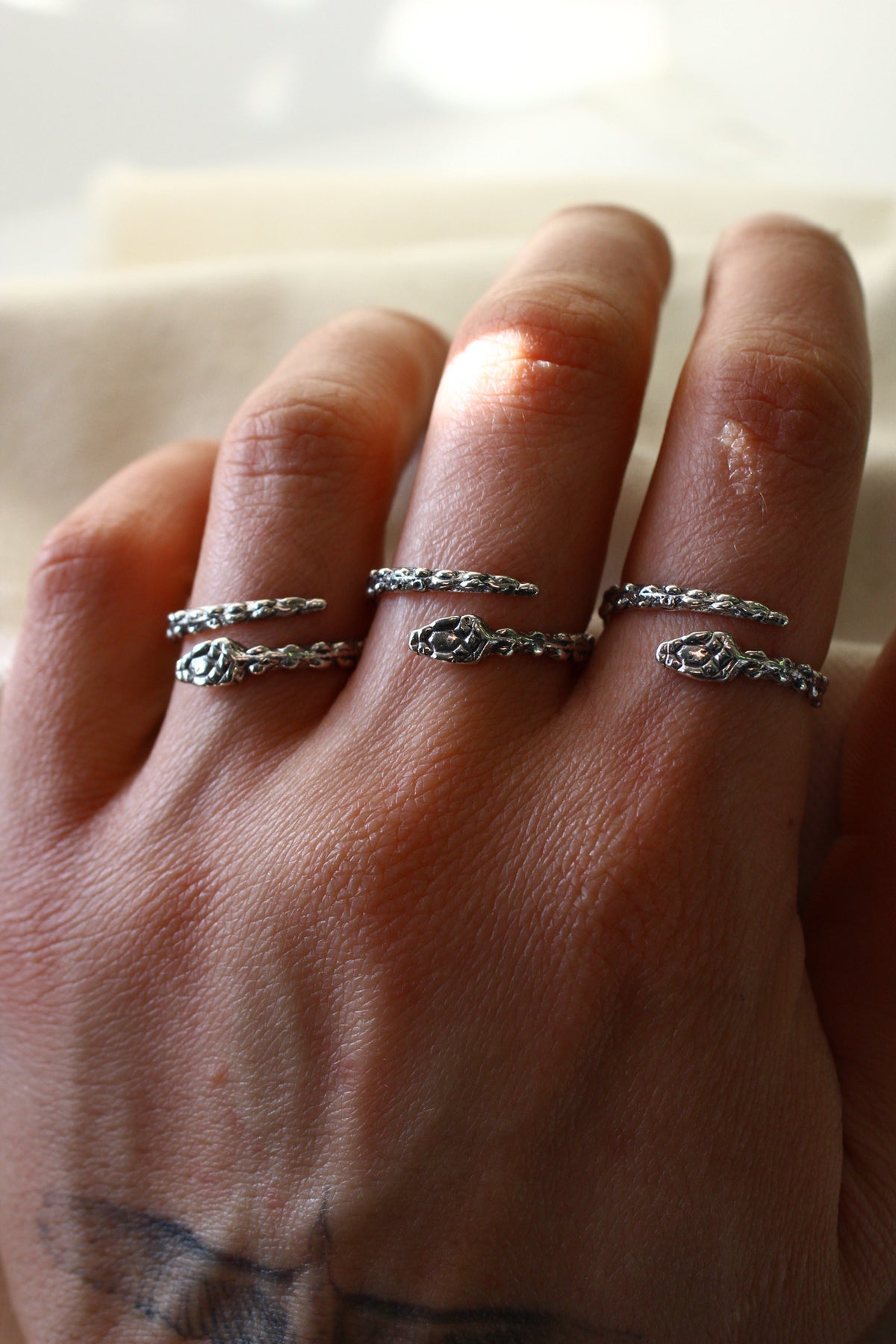 Anillo Kundalini ajustable