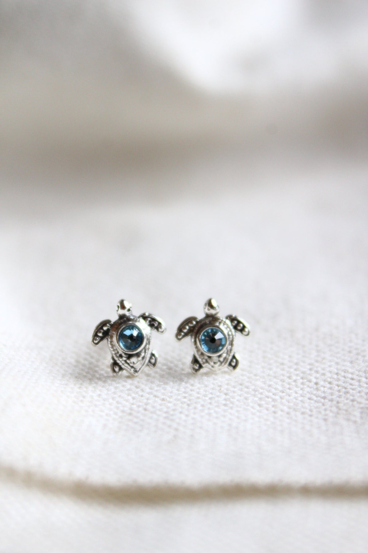 Aros tortu petit cristal celeste