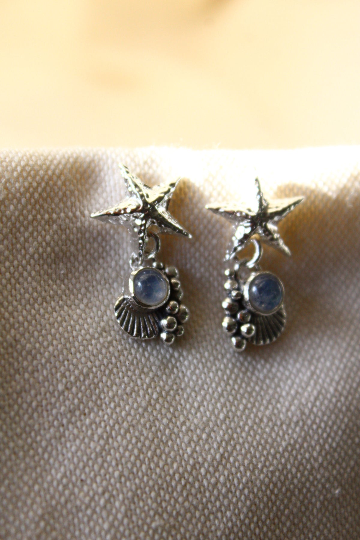 Aros ASTERINA petit piedra luna