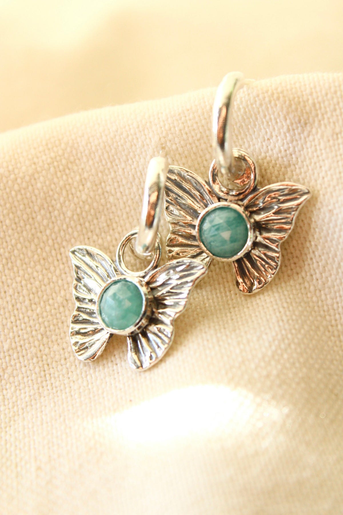 Aros Ninfa Amazonita