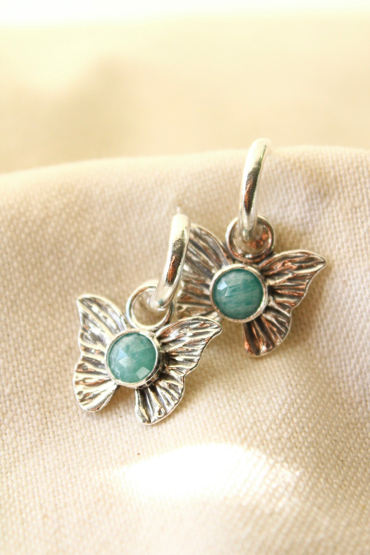 Aros Ninfa Amazonita