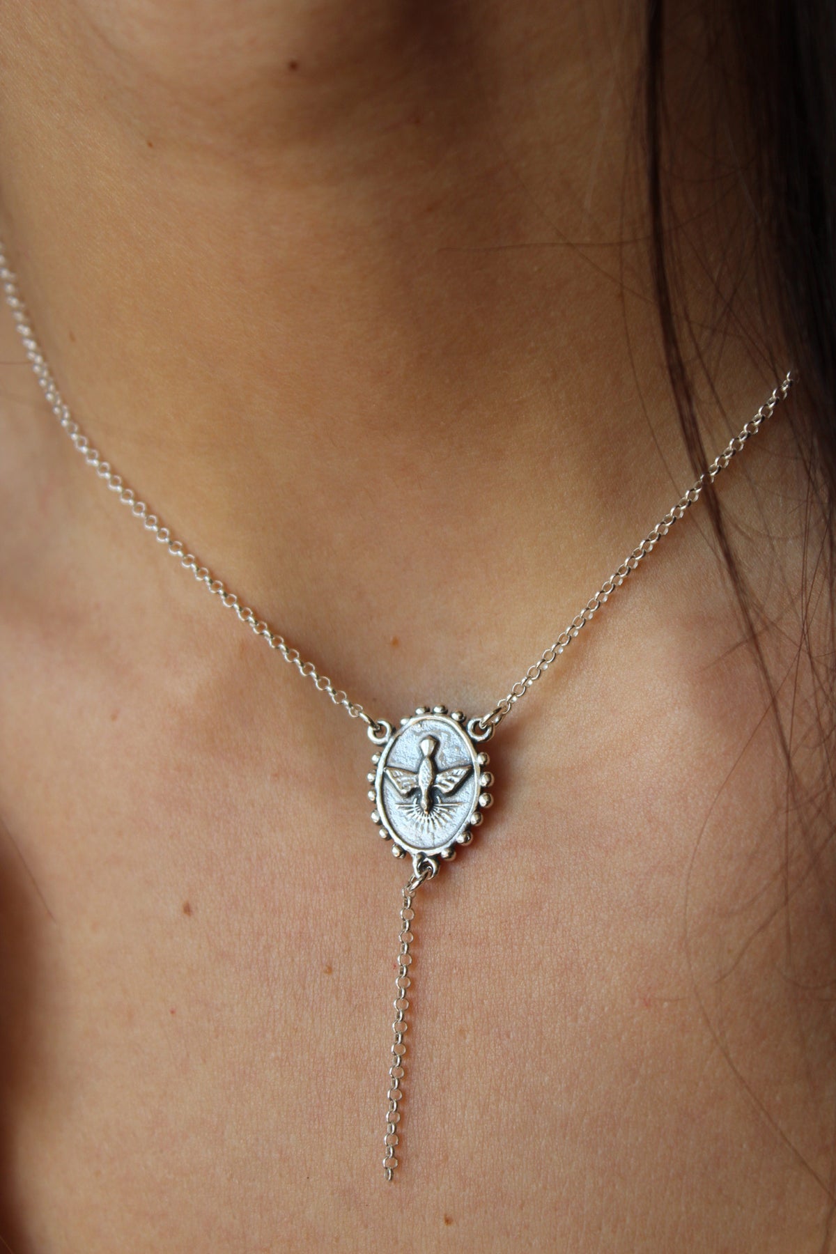 Collar Espíritu Santo cascada