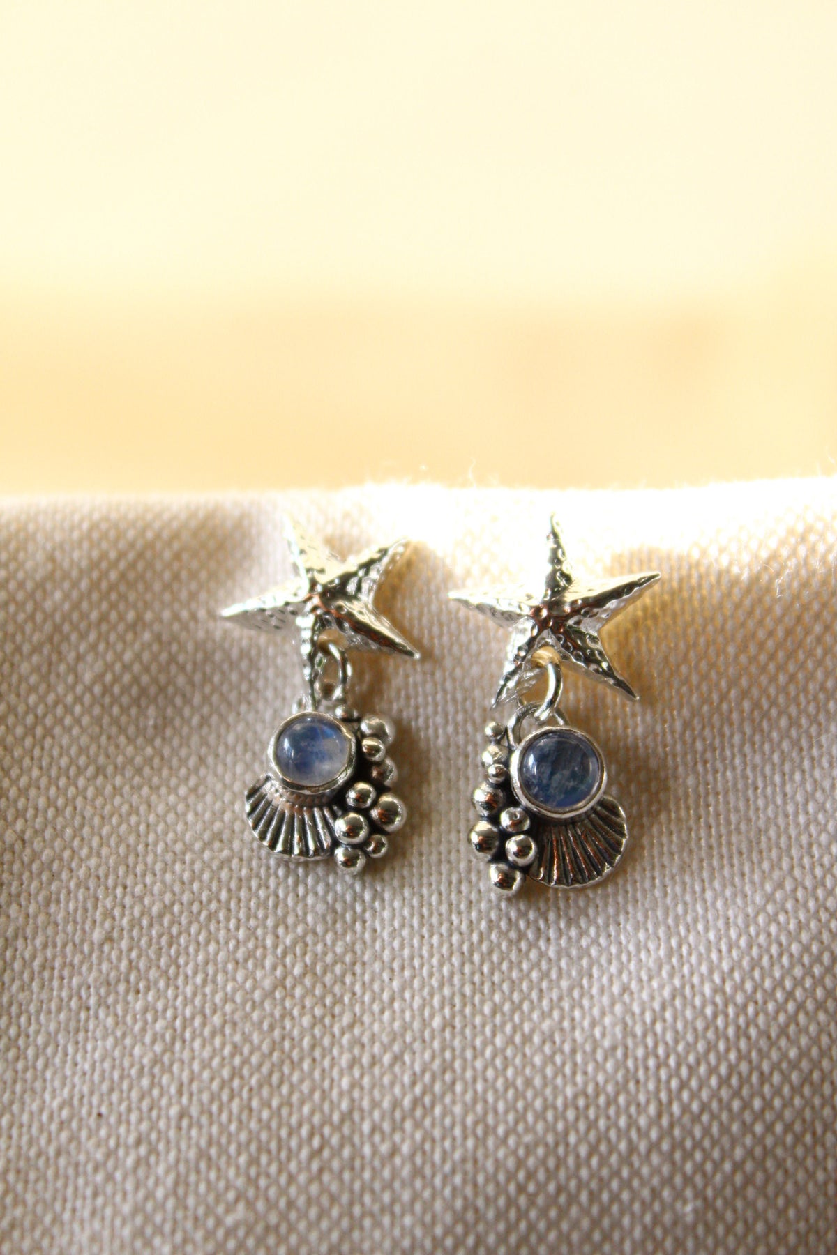 Aros ASTERINA petit piedra luna