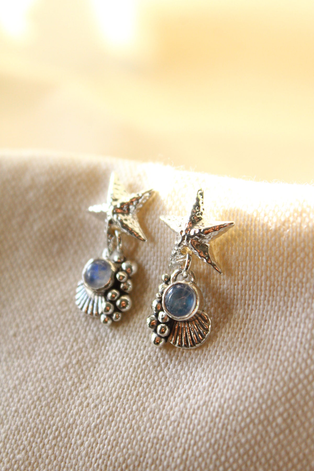 Aros ASTERINA petit piedra luna