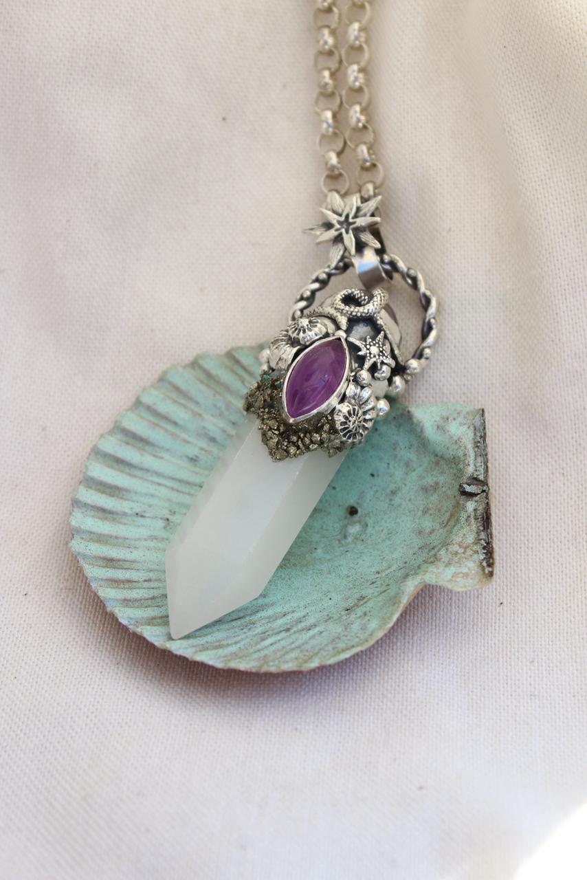 Amuleto Kundalini Selenita