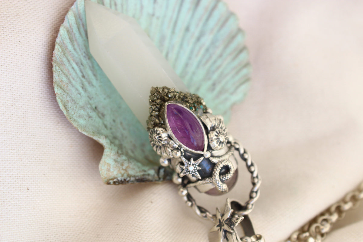 Amuleto Kundalini Selenita