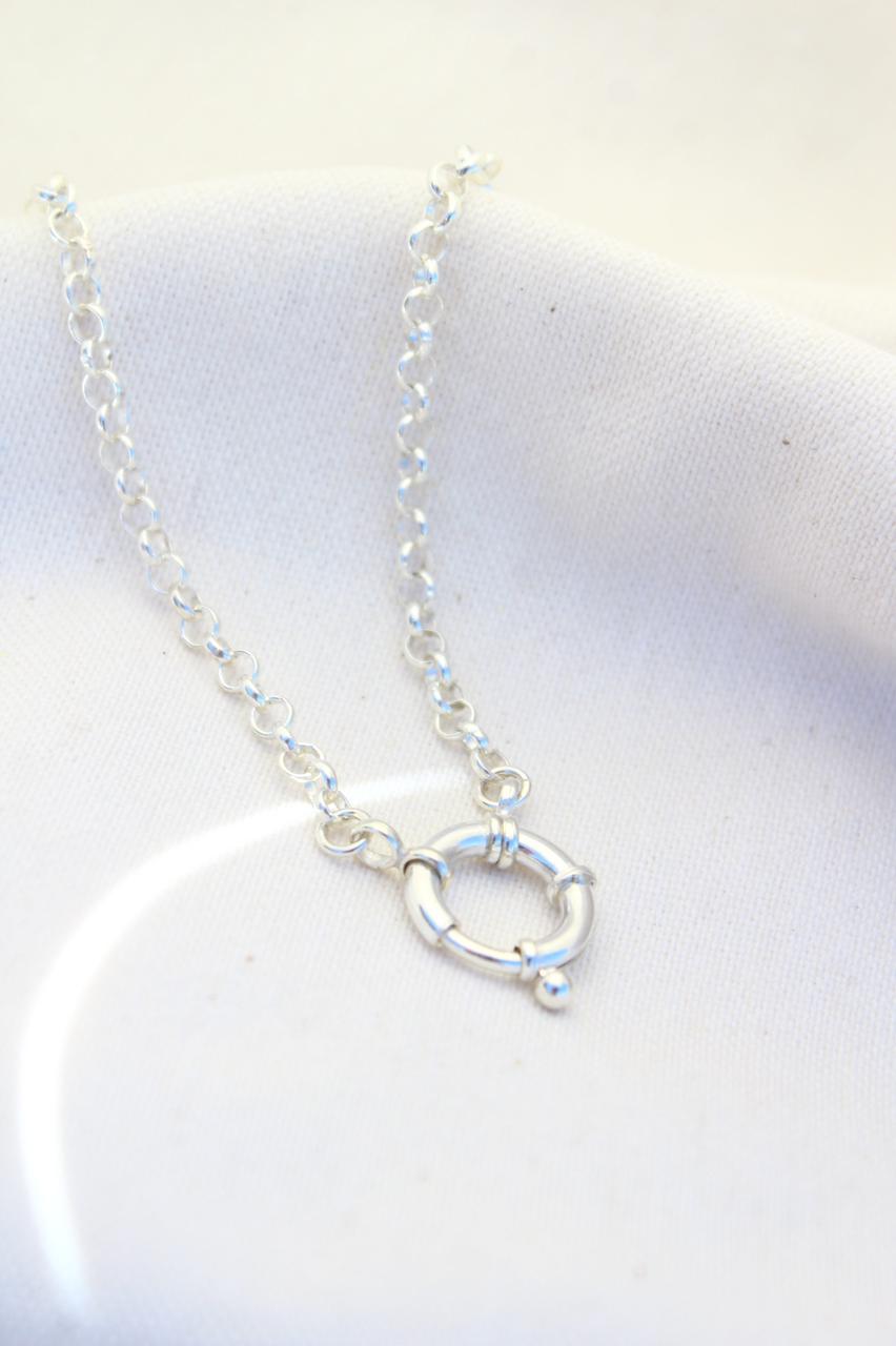 Cadena Rolo broche timón M