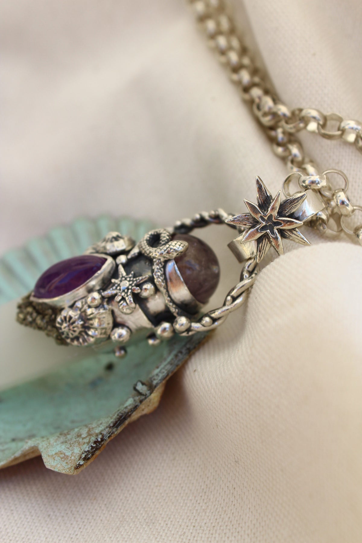 Amuleto Kundalini Selenita